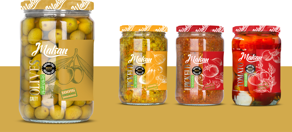 طراحی لیبل ترشی جات بالبا