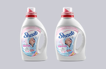 طراحی لیبل مایع لباسشویی - طراحی بسته بندی مایع لباسشویی