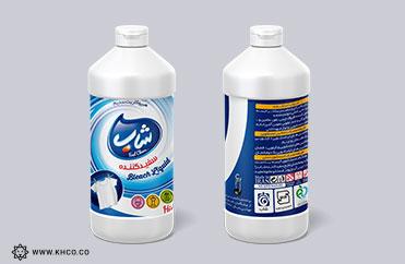 طراحی بسته بندی سفیدکننده شاب- طراحی لیبل وایتکس
