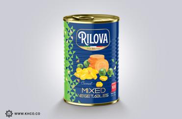طراحی لیبل قوطی کنسرو