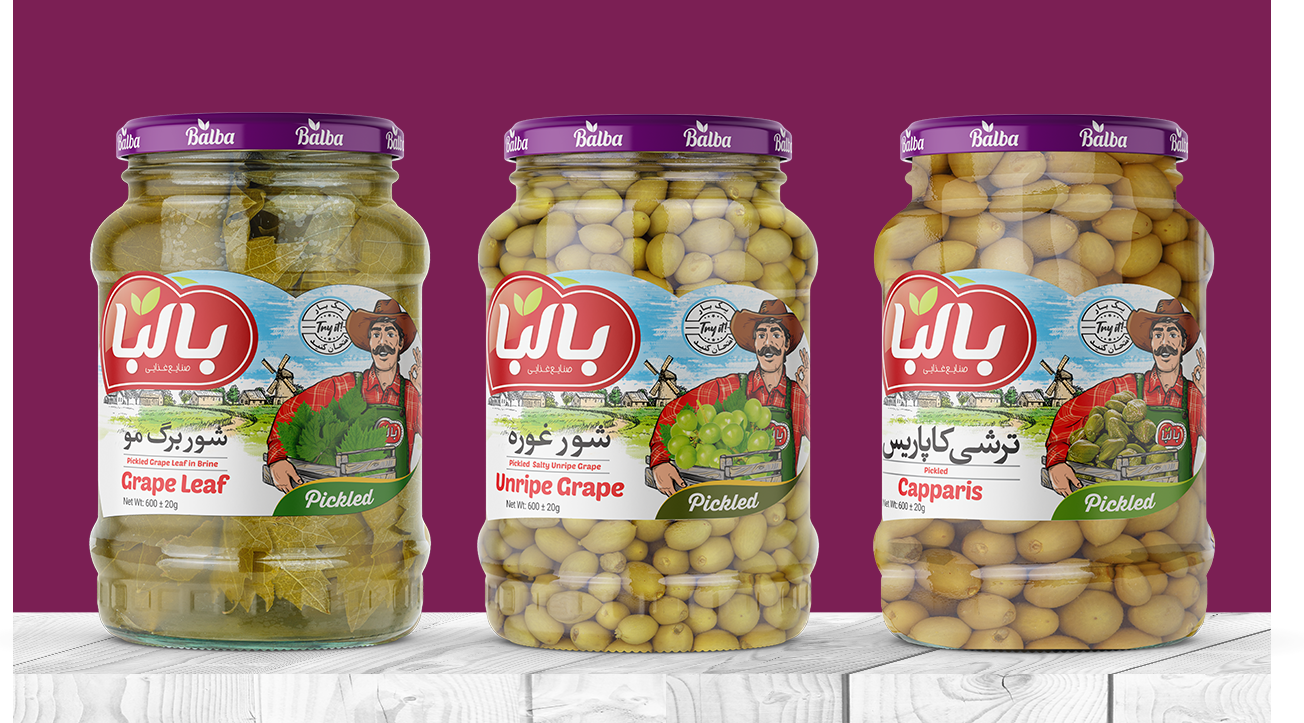 طراحی لیبل زیتون شور