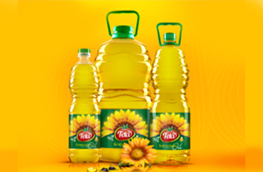 طراحی بسته بندی بطری روغن