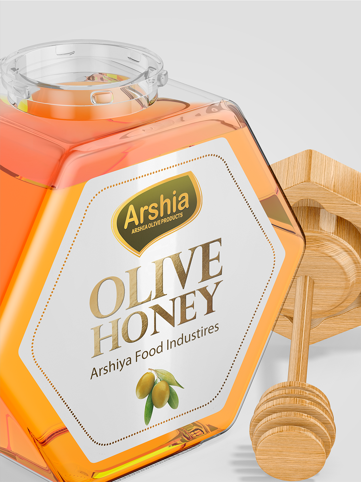 طراحی بسته بندی جذاب عسل ( کانون آگهی و تبلیغات خراسان )