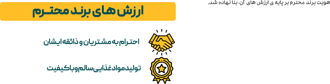 ارزش های برند